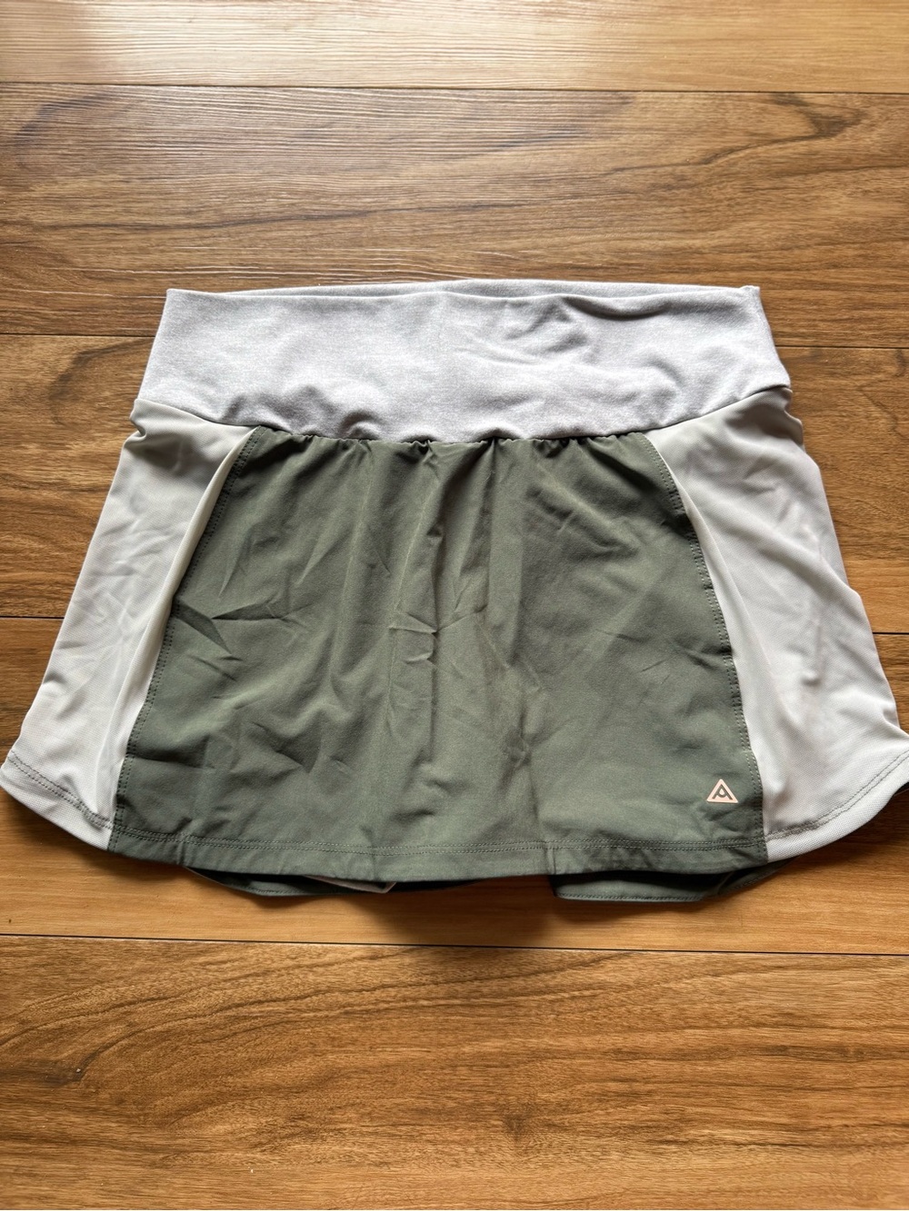 Anook Athletics Olive Green Athletic Skort Built In Shorts Size Medium